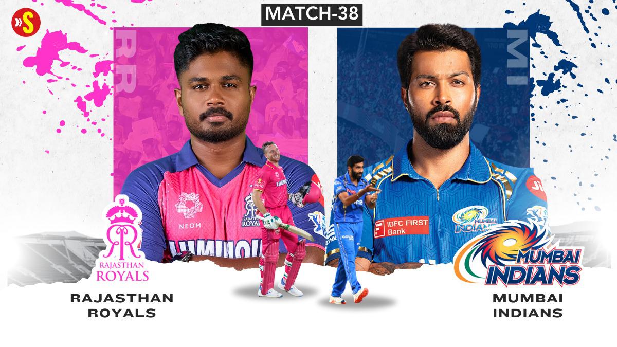 RR vs MI Live Score IPL 2024: Mumbai Indians 27/3 (5); Rohit, Suryakumar, Ishan fall inside PowerPlay